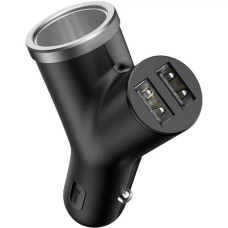 Baseus Y Type Dual USB 3.1A — автомобільний зарядний пристрій