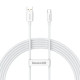 Baseus Superior USB-C 100W 2м Moon White – купити, ціна, доставка по Україні | 