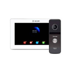Комплект відеодомофону BCOM BD-770FHD White Kit
