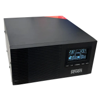 SEVEN I-7964 (UPS-7964) 1200VA/1000W AGM, GEL, LiFePO4 Інвертор з функцією ДБЖ