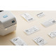 Термопринтер для друку наклейок NIIMBOT K3 Lvory White (1AE0F271605)